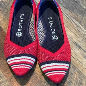 Cherry Red Captoe Rothy’s